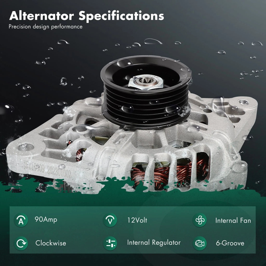 Alternator 37300-2B400 for KIA Soul (2010–2011) 1.6L