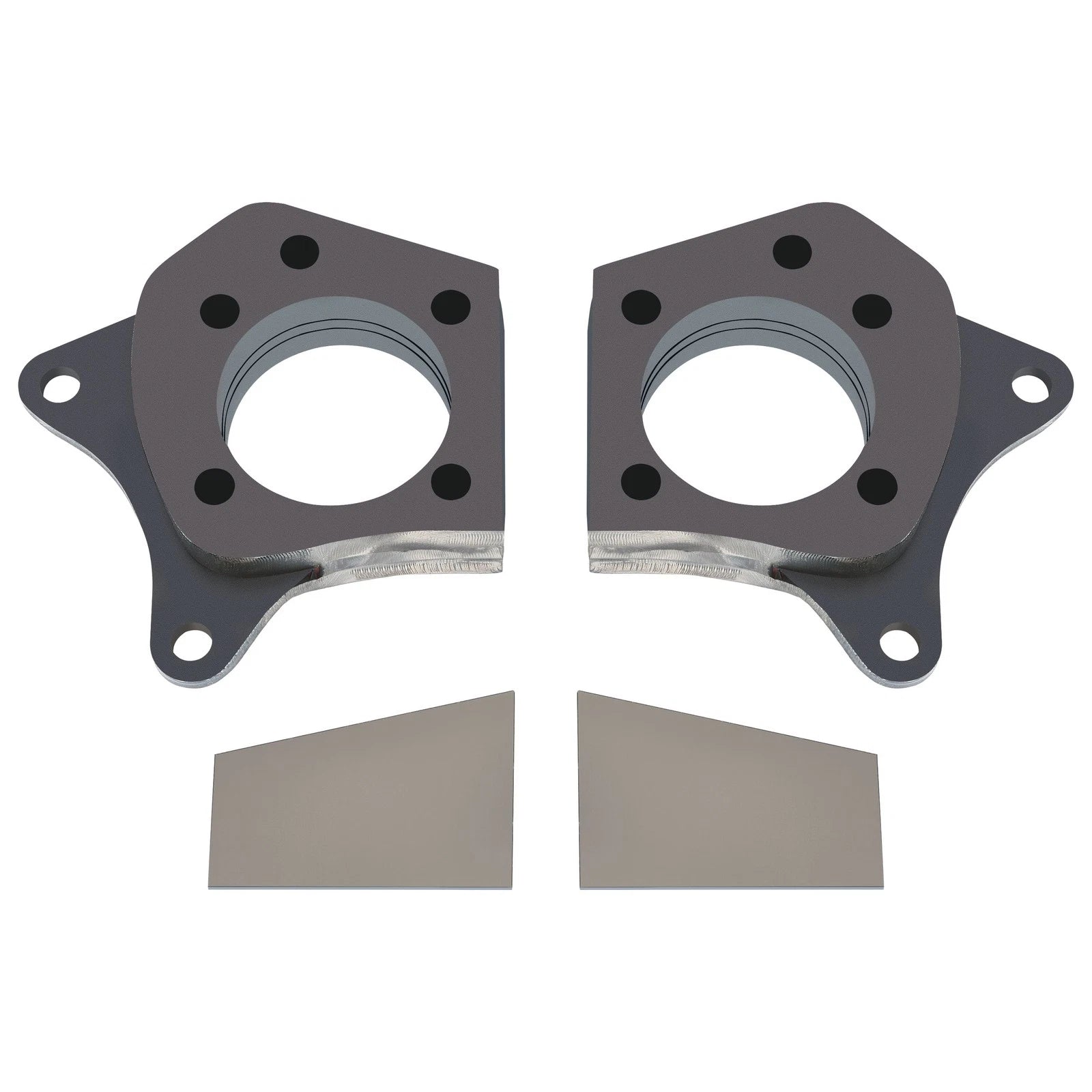 Set of 2 Trailing Arm Plates for Honda Civic (1988–2000) / Acura Integra (1994–2000) Steel