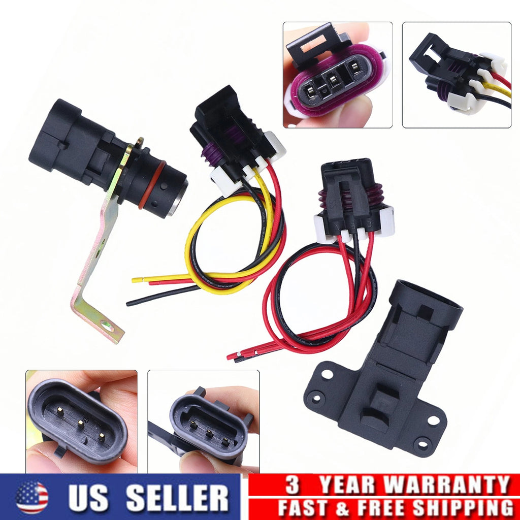 Cam/Crankshaft Position Sensor with Plug for Chevrolet GMC Isuzu Oldsmobile (V6 V8)