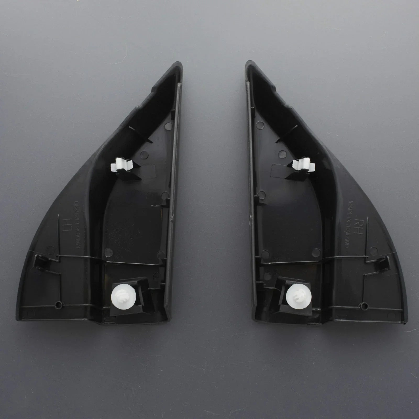 Door Mirror Base Covers for 2005-2010 Toyota Hilux Vigo KUN26R (2 x Covers)