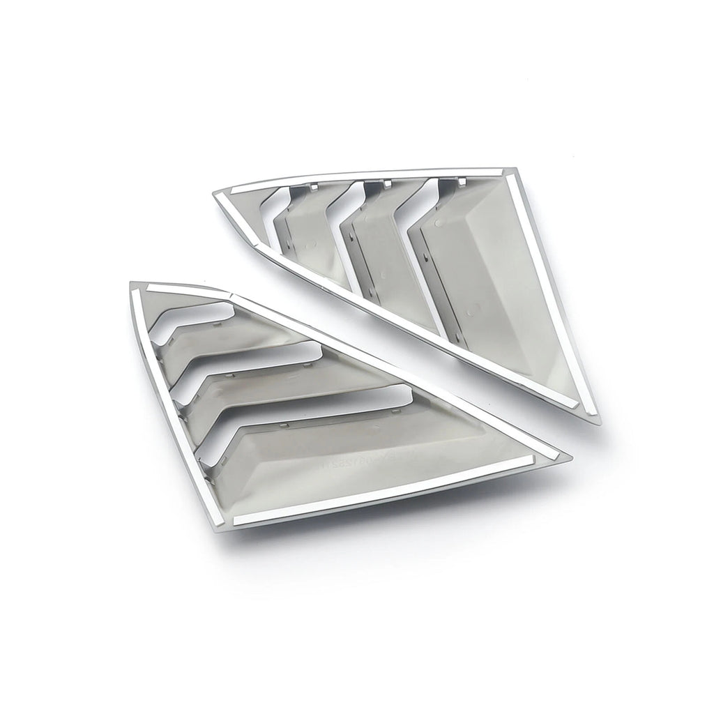 Quarter Window Louver Cover for Honda Civic (2016-2021) Rear Side ABS