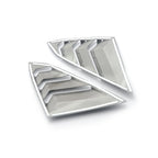 Quarter Window Louver Cover for Honda Civic (2016-2021) Rear Side ABS
