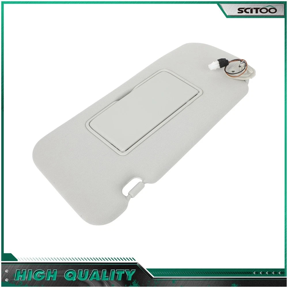 Driver Left Sun Visor for Nissan Murano (2009–2014) Gray