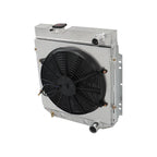 3 Row Radiator with Shroud Fan for Ford Mustang (1964–1966) & Mercury Comet (1960–1965)