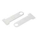 D-Ring Lock Extensions for Helmet (1 Pair) - Stainless Steel