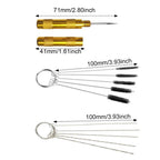 Carburetor Spray Cleaning Brush Tool 4 x for Small Engine