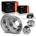 Rear Disc Rotors & Brake Pads Set for Mitsubishi Lancer 