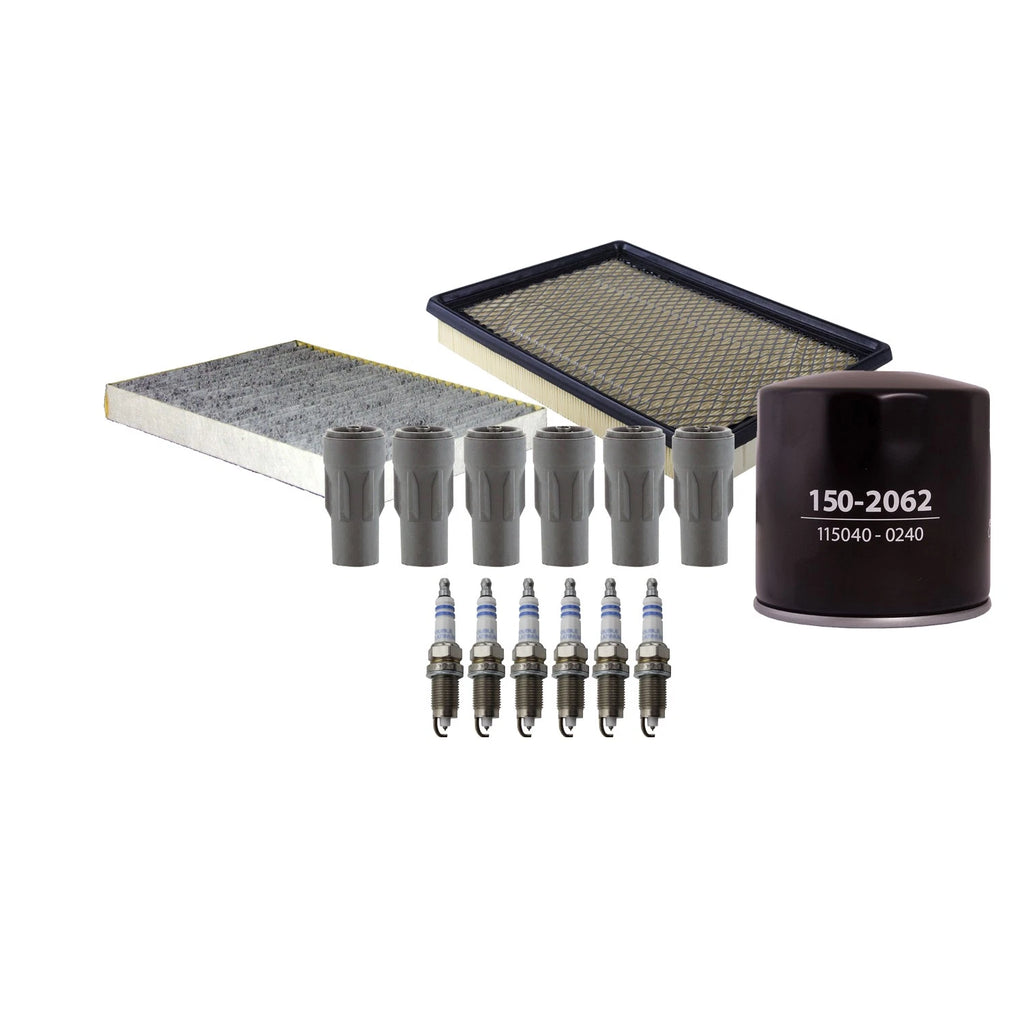 Tune Up Kit with 6 Spark Plugs & Boots for Dodge Charger Magnum 300 (2005–2010)