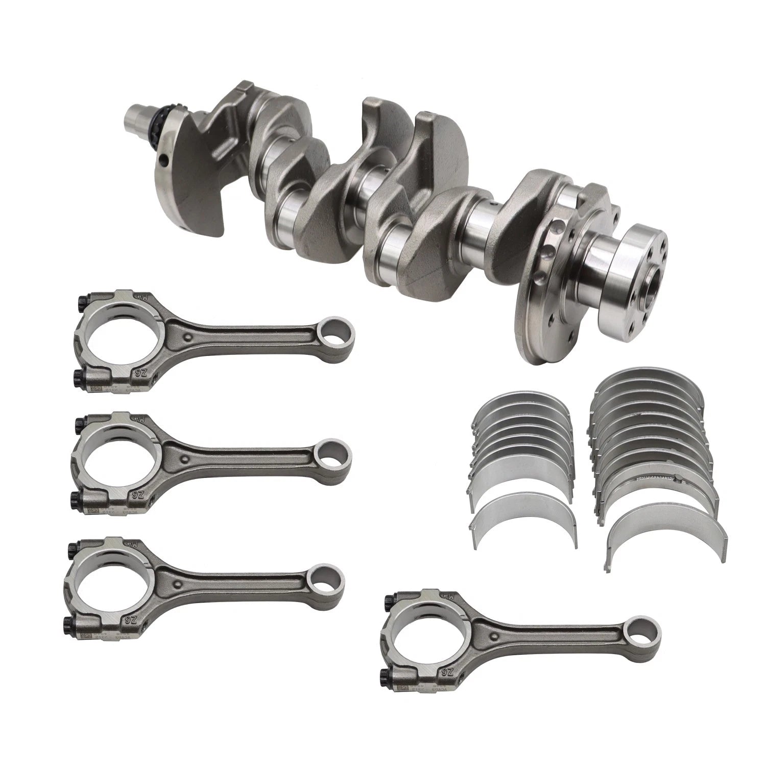 Engine Crankshaft Con Rods & Bearing Set for Hyundai KIA Soul Rio (2012–2019)
