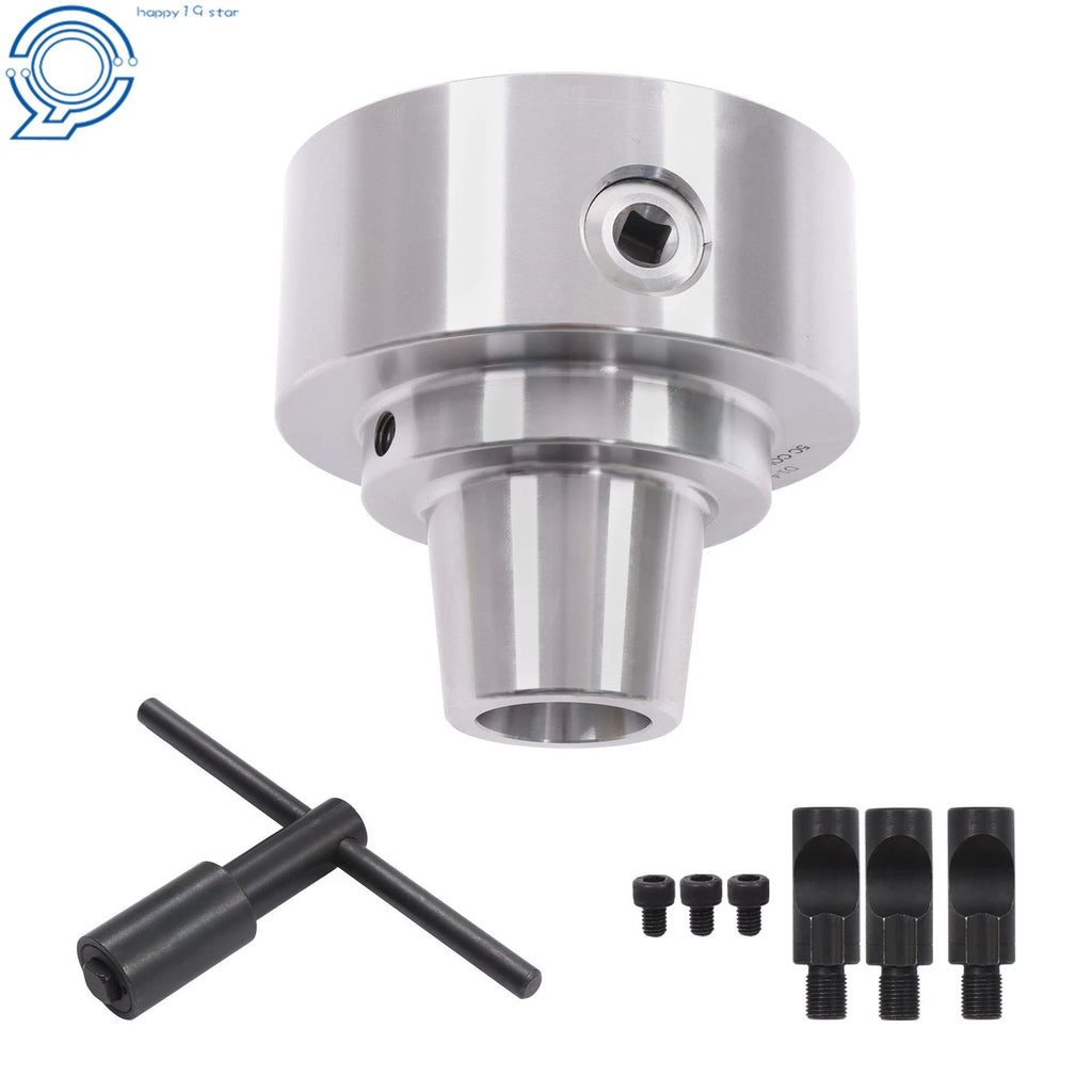 D1-4 Mount Collet Chuck 5C 5-C Adjustable Low Runout for Engine Lathe