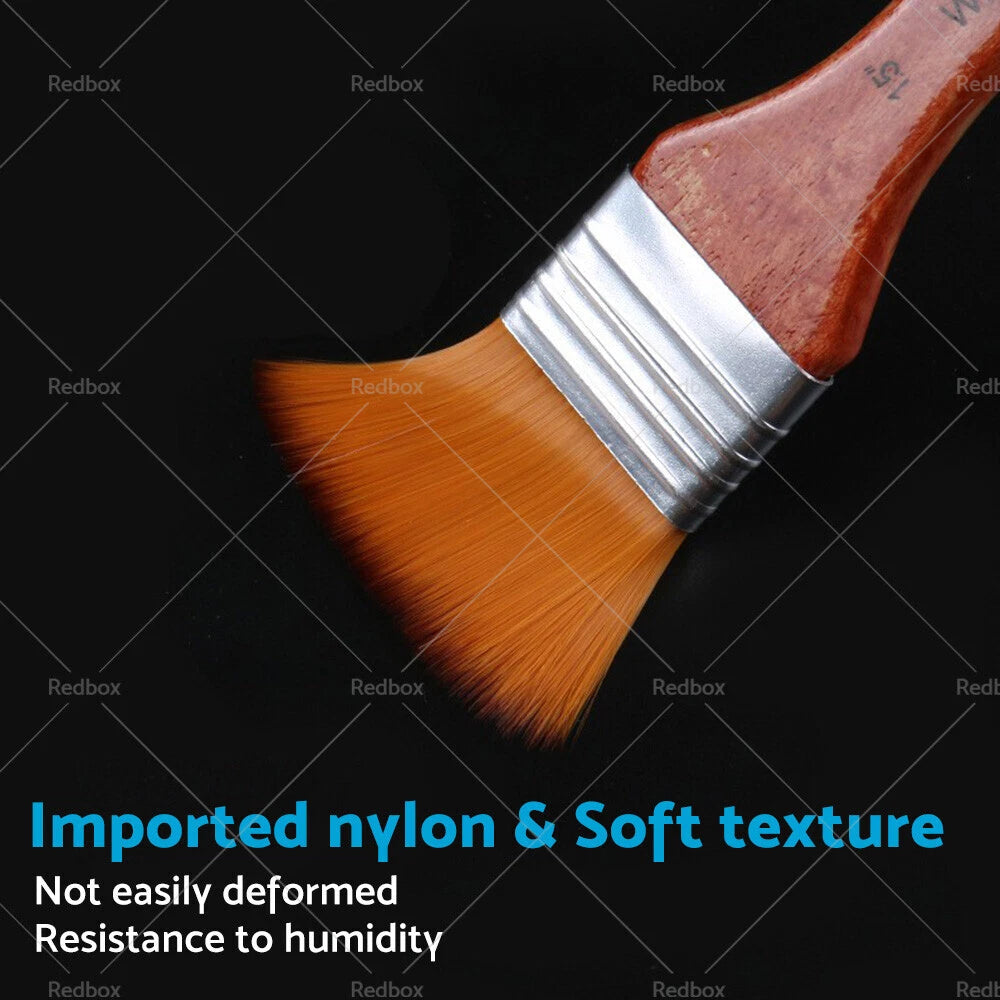 25 Pcs Paint Brushes Set for Artists with Case