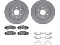 Front Brake Pad and Rotor Kit for Suzuki Equator (2009–2012) DQ279BF
