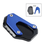 Kickstand Enlarger Plate Pad for Suzuki V-Strom DL1050XT (2020–2023) Blue
