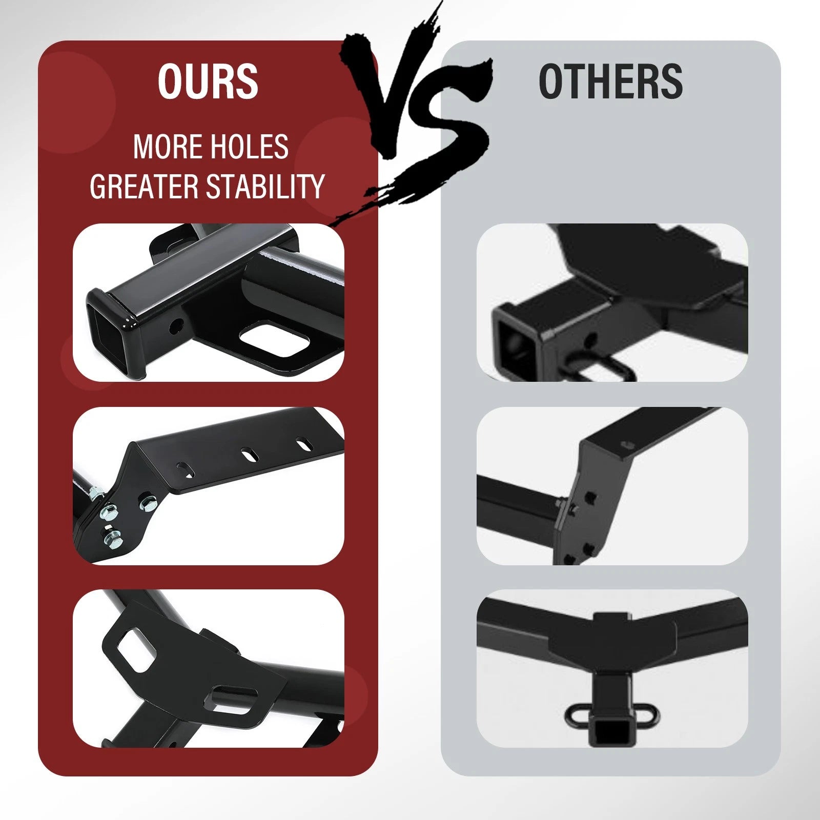 Class 3 Trailer Tow Hitch Receiver for Toyota RAV4 (2006–2018)