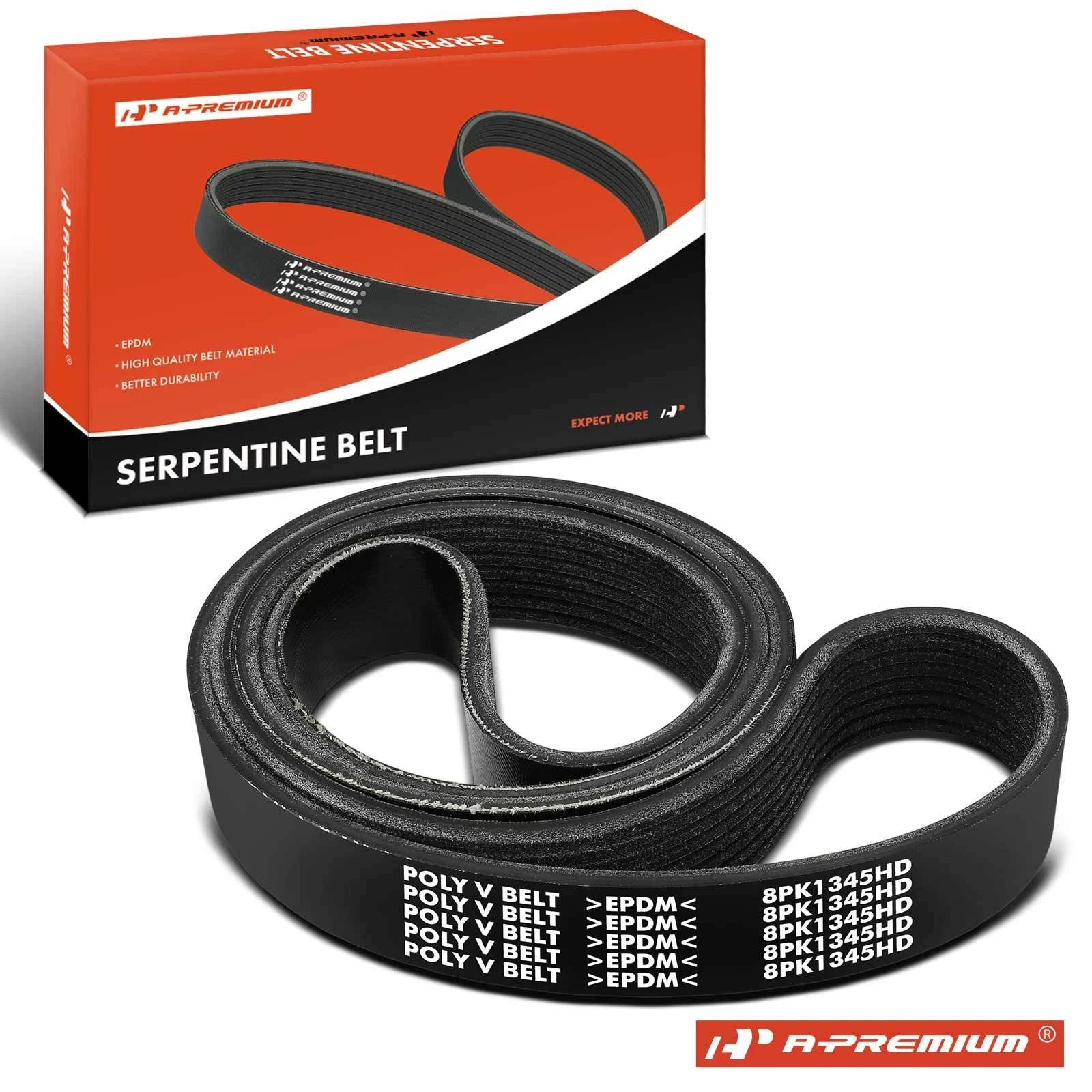 Serpentine Belt for Ford CL9000, Freightliner FL112, FLD112