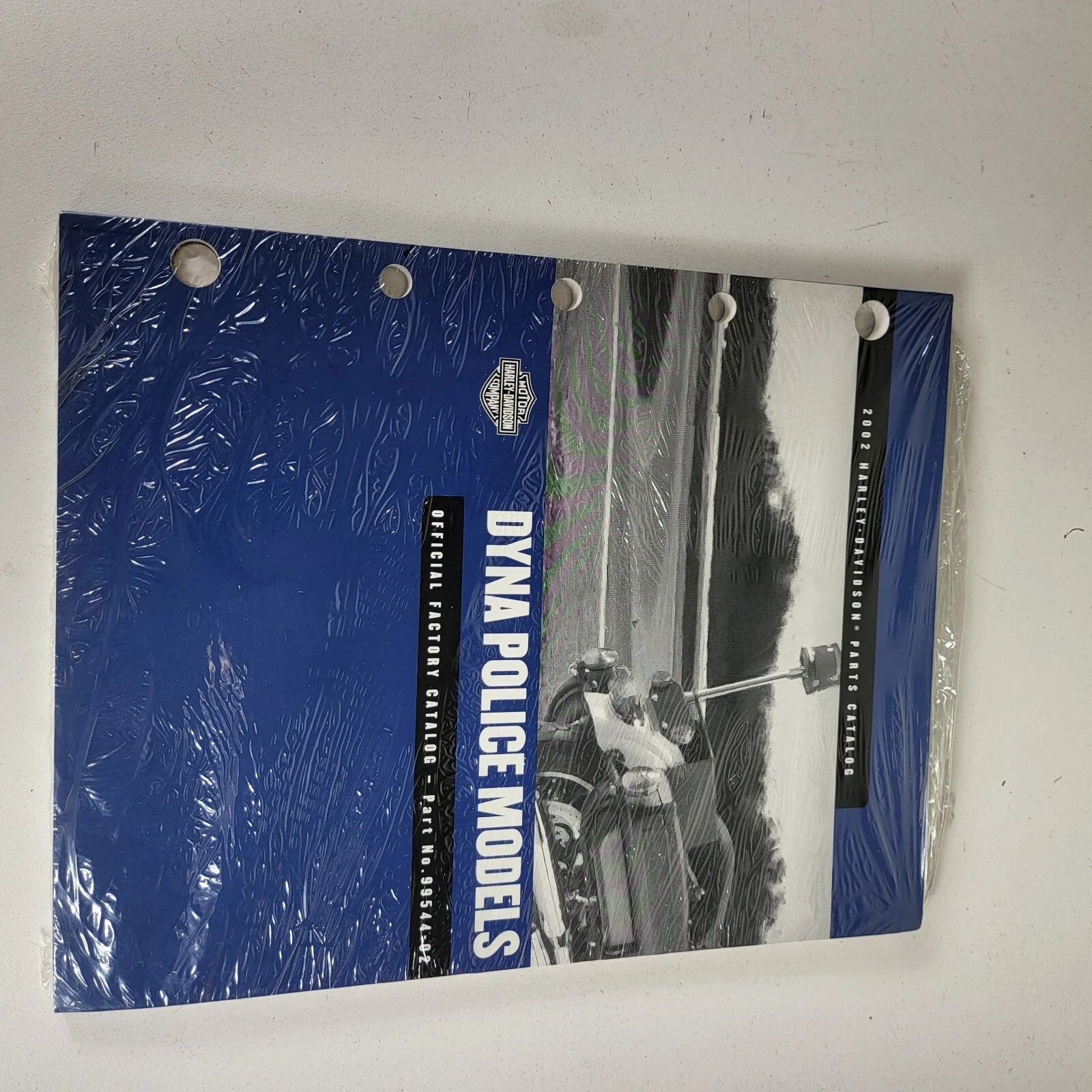Factory Parts Manual for Harley Davidson FXD Dyna Police (2002) 99544-02