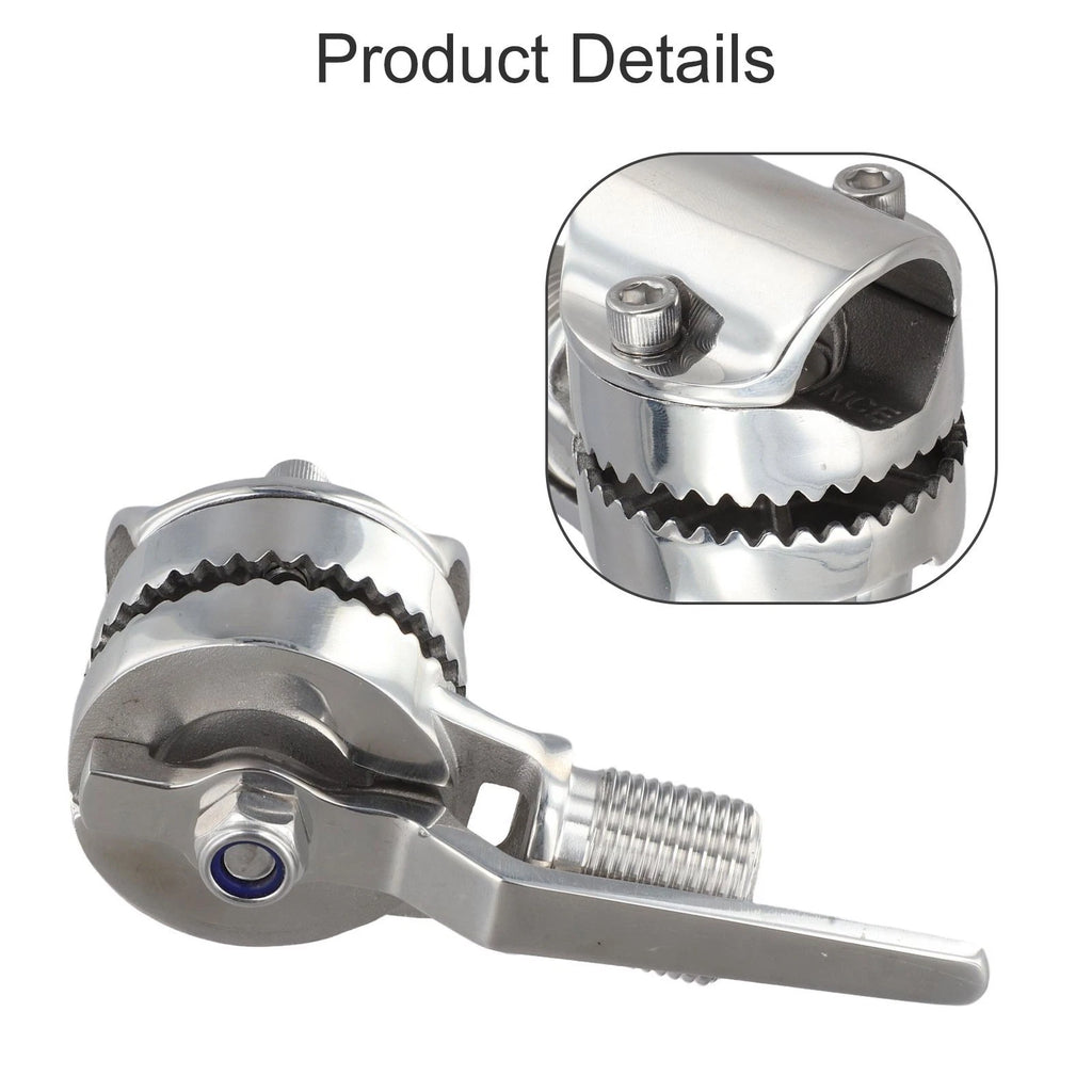 Marine VHF Mount Base in 316 Stainless Steel for Boats