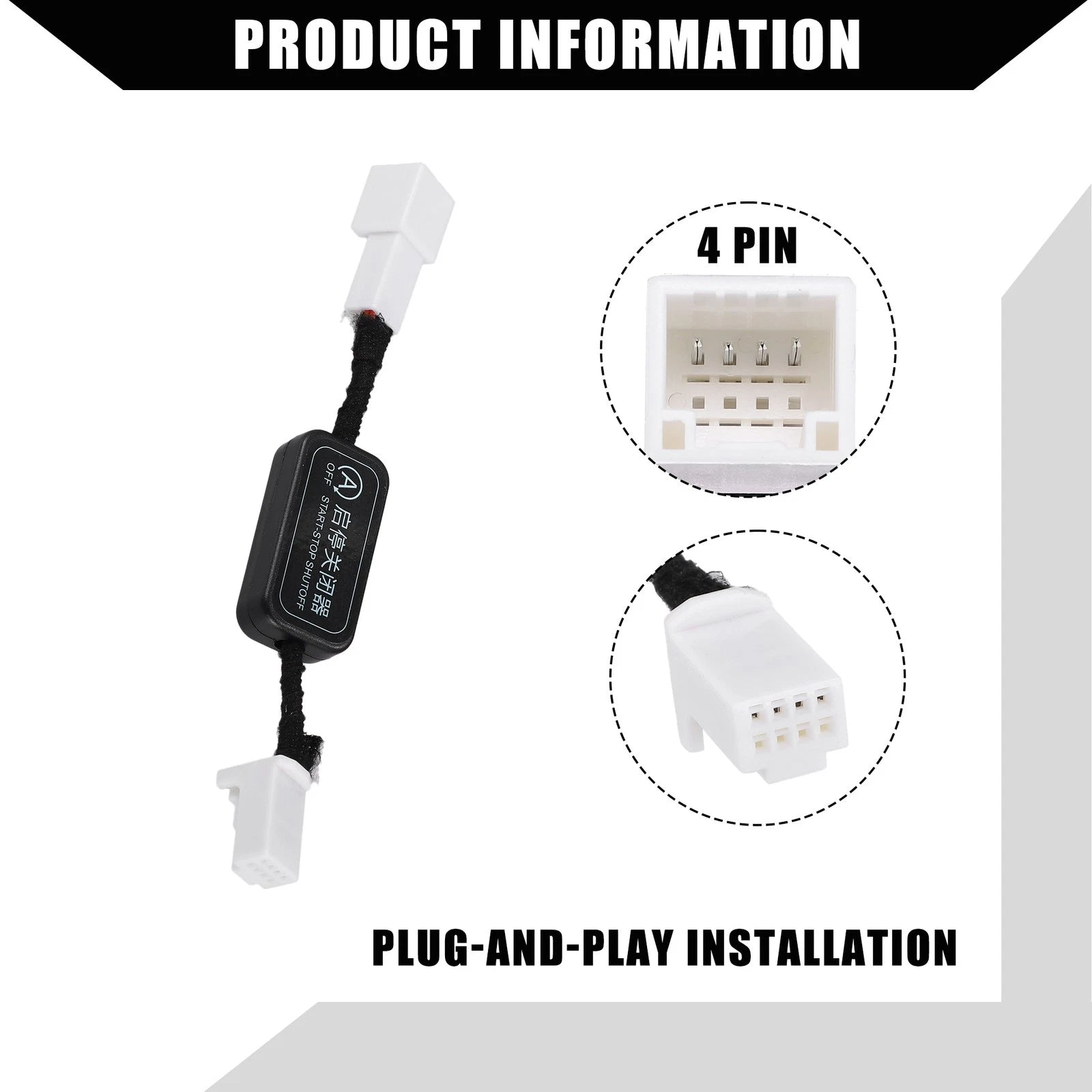 Auto Start Stop A-Off Cable Replacement for Toyota Highlander (2015–2021)