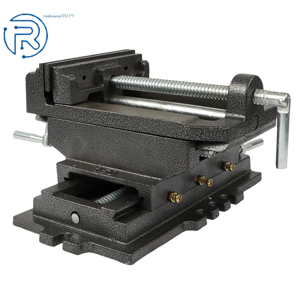 2" Cross Drill Press Vise Slide for Milling Machine X-Y Clamp