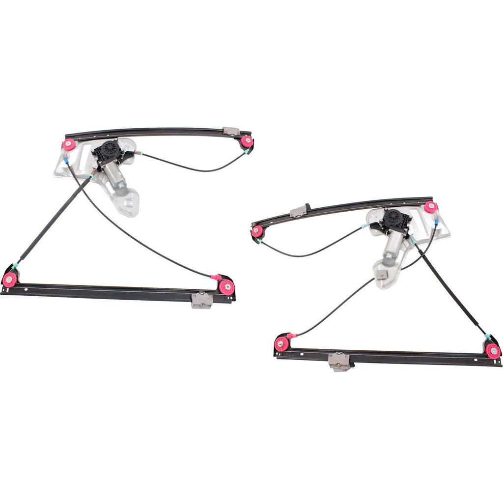 Set of 2 Window Regulators for Land Rover Range Rover (2003–2009)