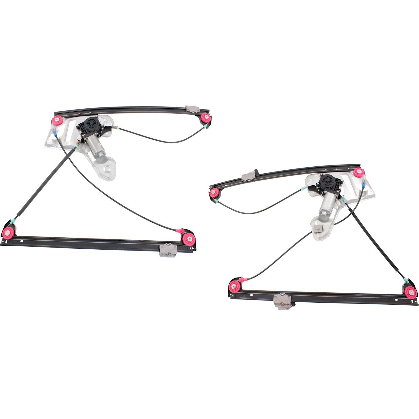 Set of 2 Window Regulators for Land Rover Range Rover (2003–2009)