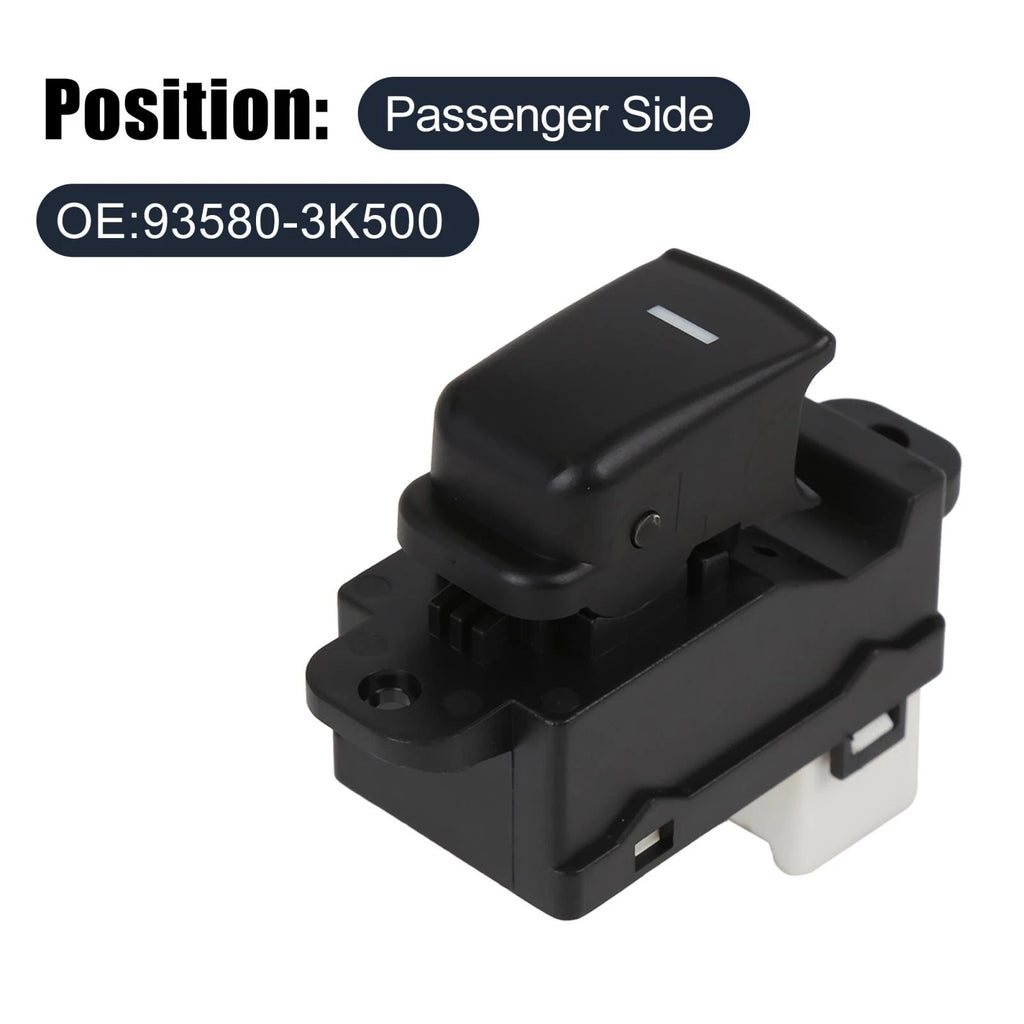 Passenger Side Power Window Switch 93580-3K500 for Hyundai Sonata (2008–2010)