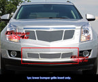 Stainless Steel Mesh Bumper Grille Inserts for Cadillac SRX (2010-2012)