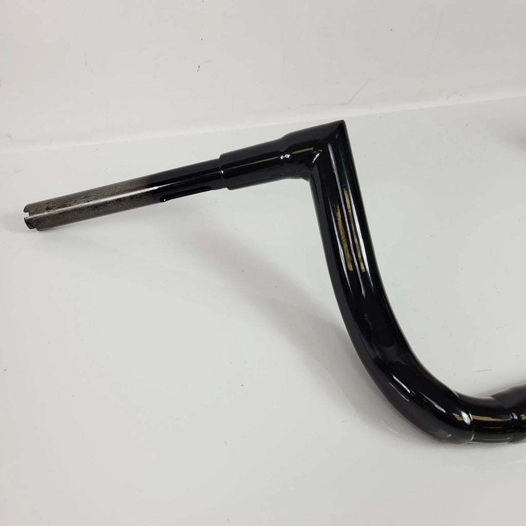 10" Gloss Black Grande Twin Peaks Handlebar for Harley Touring (NO BRACKET)