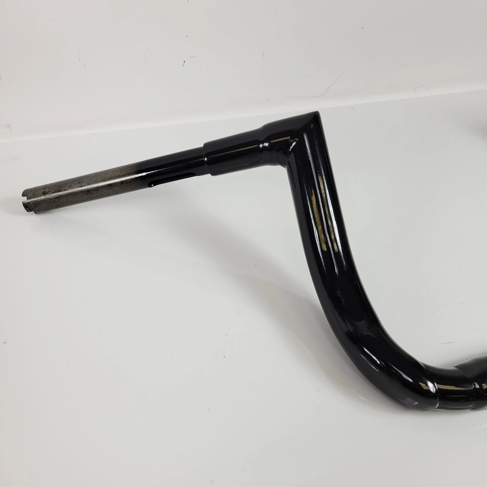 10" Gloss Black Grande Twin Peaks Handlebar for Harley Touring (NO BRACKET)