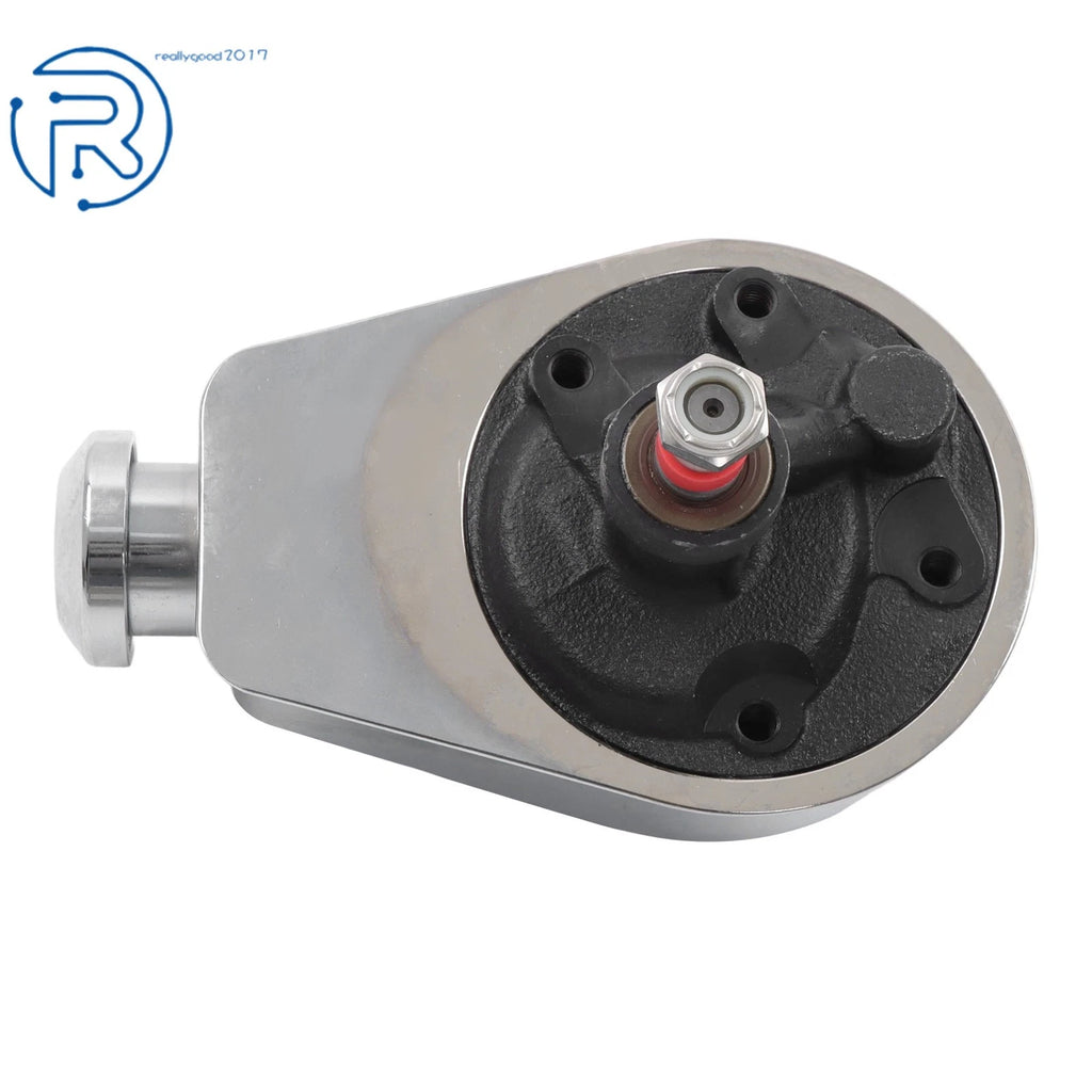 Power Steering Long Water Pump Kit with Pulley & Bracket for Chevy (SBC)