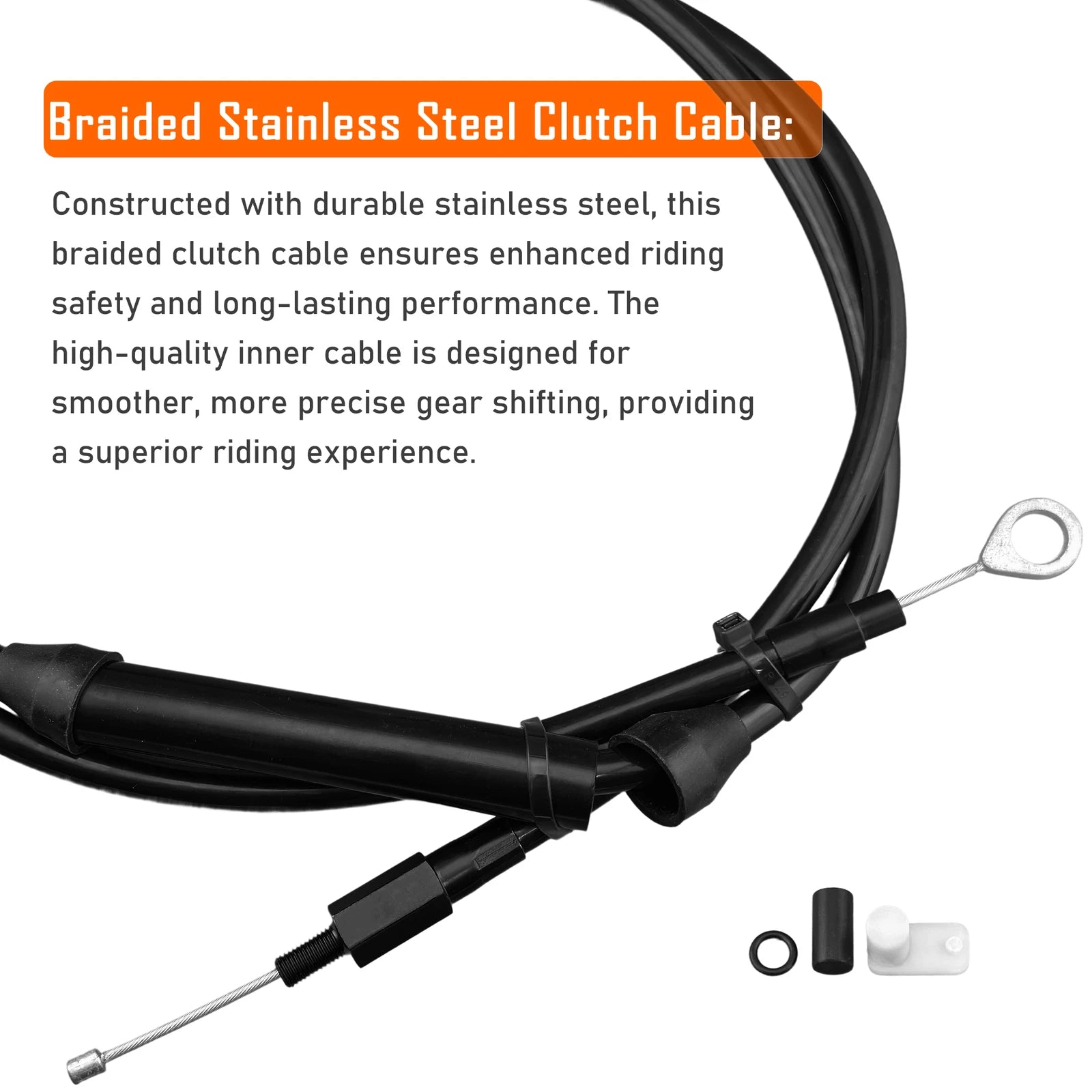 Extended Handlebar Cable Kit for Harley Touring (2008–2013) 12" 14" 16"