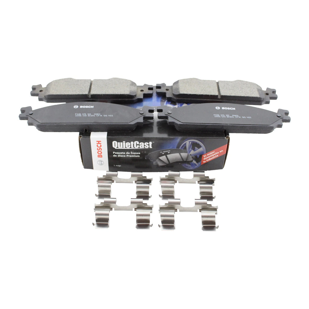 Bosch QuietCast Front Ceramic Brake Pads for Ford Flex Lincoln MKS MKT (2009–2019) BC1376