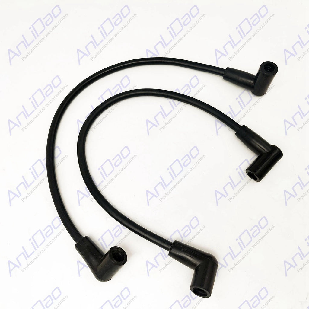 2Pcs Ignition Spark Plug Wire Set for Johnson V4 (60 deg) 584919 584123 3014