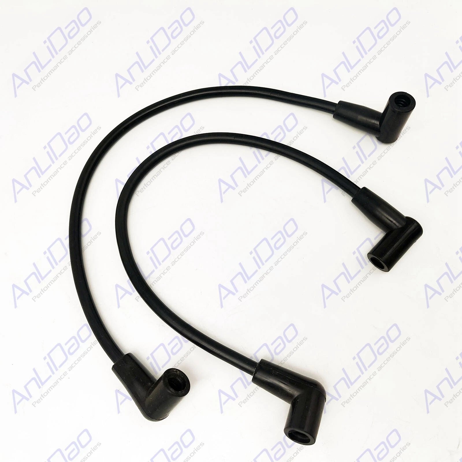 2Pcs Ignition Spark Plug Wire Set for Johnson V4 (60 deg) 584919 584123 3014