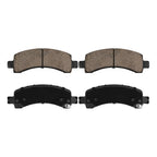 Ceramic Rear Brake Pads Set for Chevy Express 2500 GMC Savana 2500 (2003–2020)