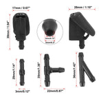Washer Nozzles Kit 1442176 for Ford Fiesta (2001–2007)