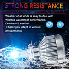 Bright Blue H7 LED Headlight Bulbs Conversion Kit for 8000K (2017-2024)