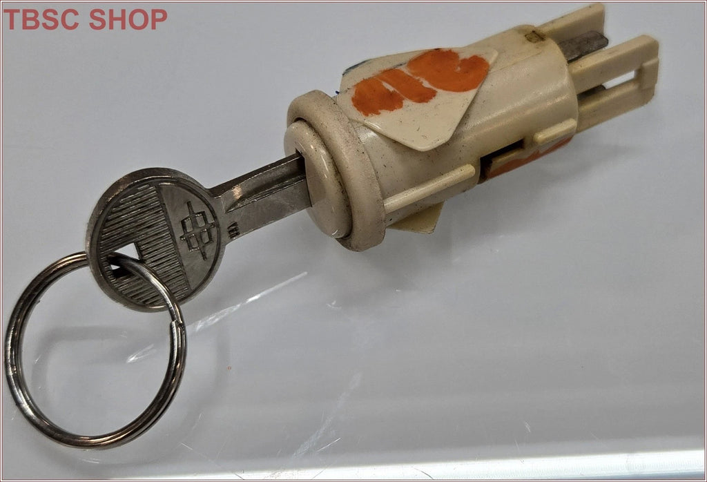 Trunk Release Button with Key for Lincoln Mark VIII (1993–1998) Ivory