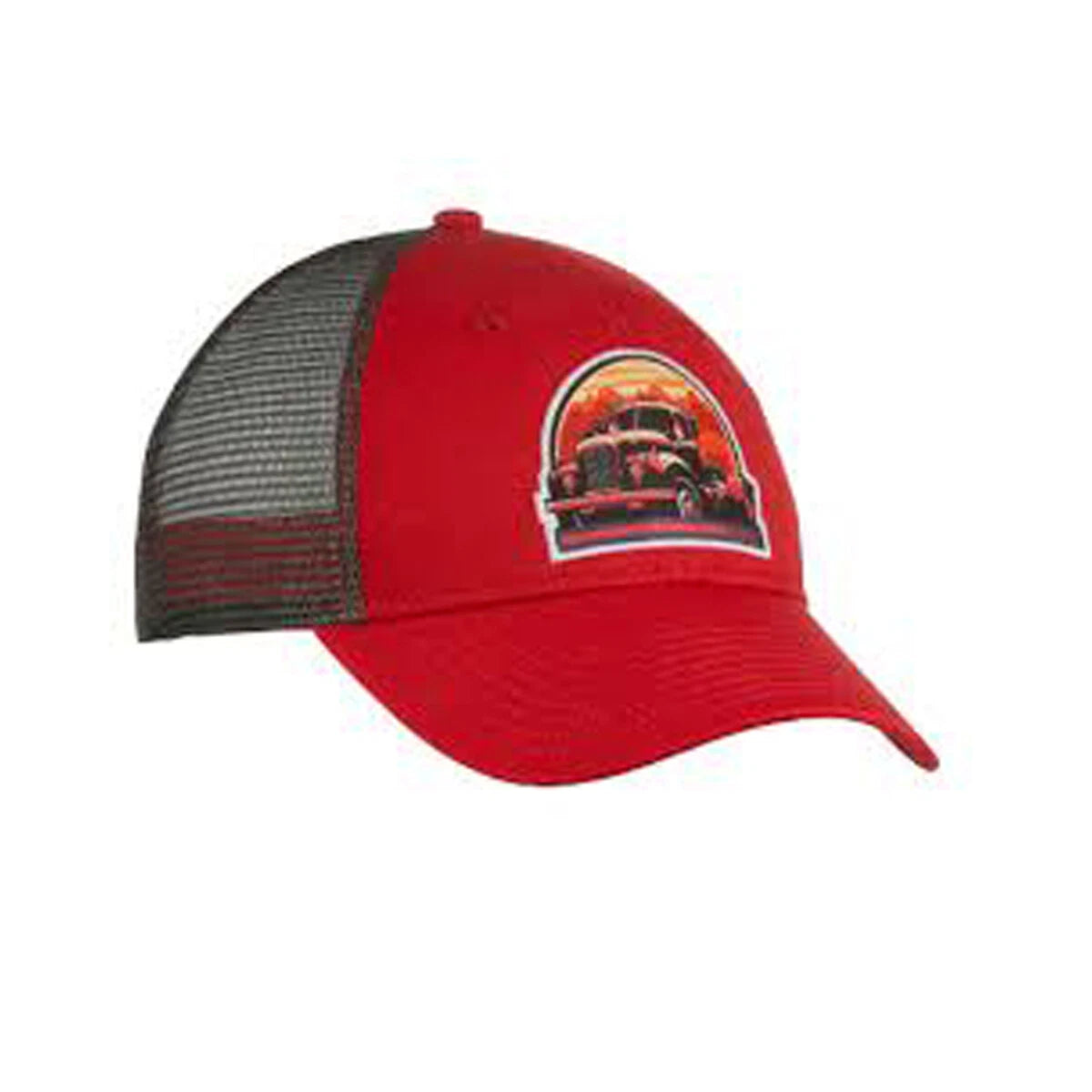 Mack Trucks B Model Hat Red Black Mesh Back Cap