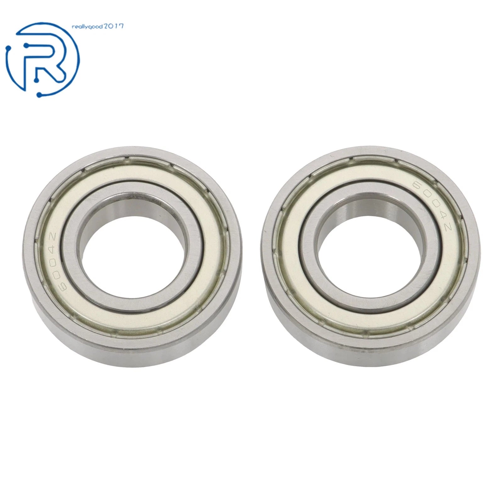 10Pcs 6004-ZZ Ball Bearings for Various Applications (20×42×12mm)