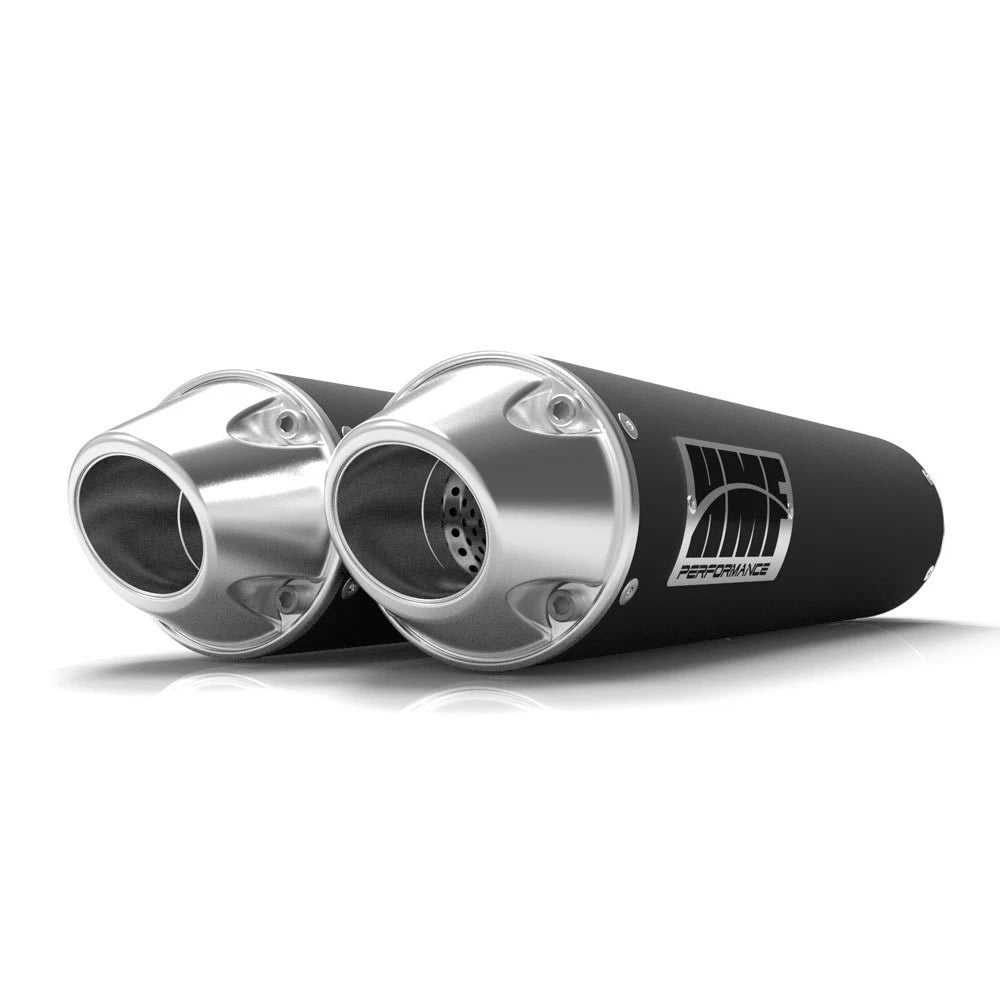 HMF Performance Dual Slip On Exhaust for Polaris RZR XP Turbo (2016–2023)