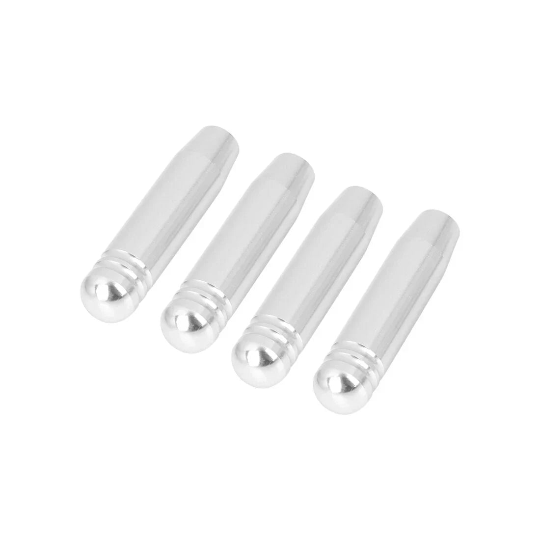 4 x Bolt-On Door Lock Pins Silver Tone for BMW 3 Series E90 (2005-2013)