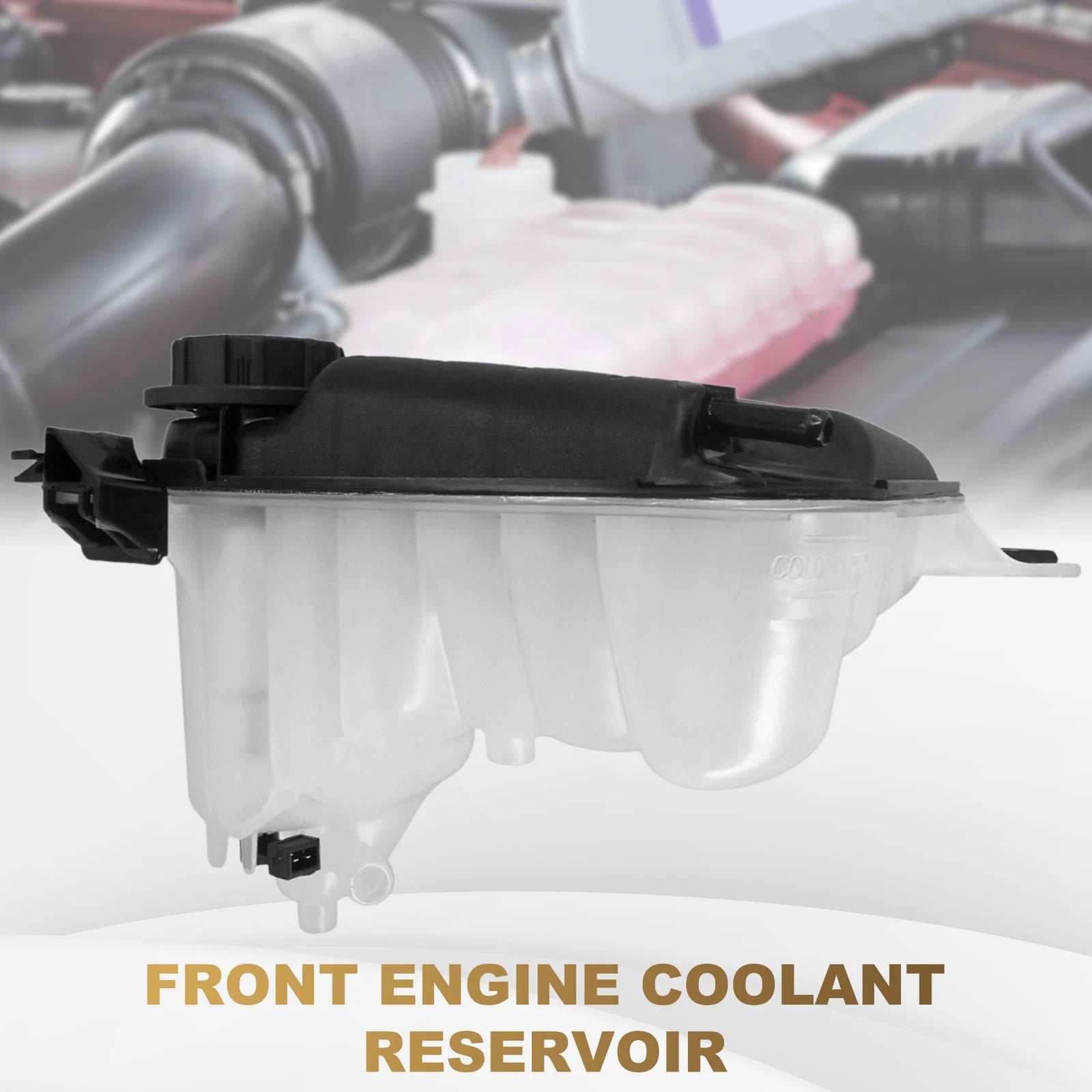Coolant Overflow Tank with Cap for Jaguar (C2Z2)