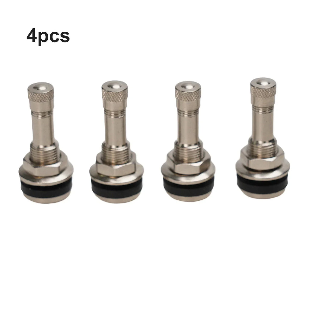4pcs TR416 Chrome Tubeless Bolt-In Valve Stems