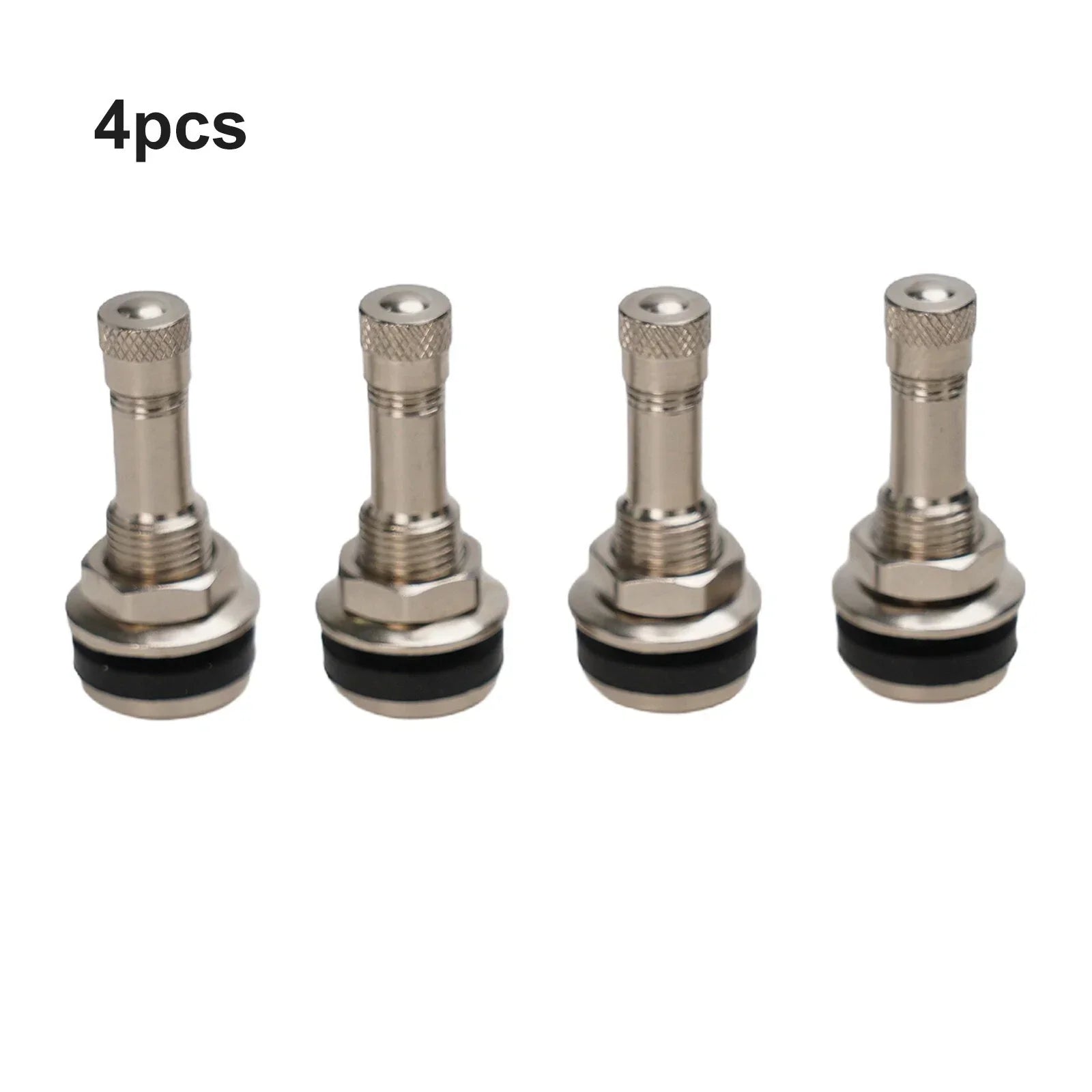 4pcs TR416 Chrome Tubeless Bolt-In Valve Stems