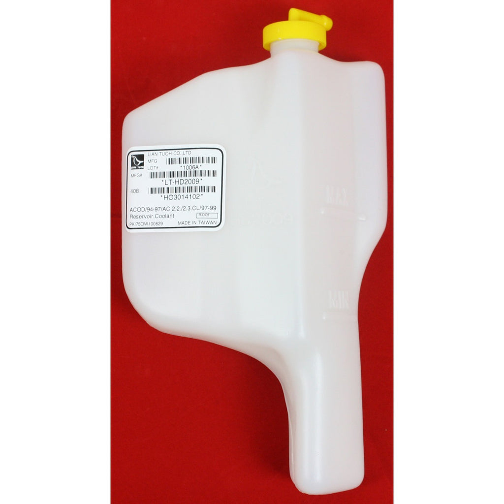 Radiator Overflow Bottle Reservoir w/ Cap for Acura Honda Accord