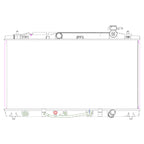 Replacement Plastic/Aluminum Radiator w/o Towing Pakcage (See Compatible Chart)