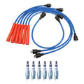 Set of 6 NGK Iridium IX Spark Plugs & Wire Set for C10 Camaro Impala K20 Malibu