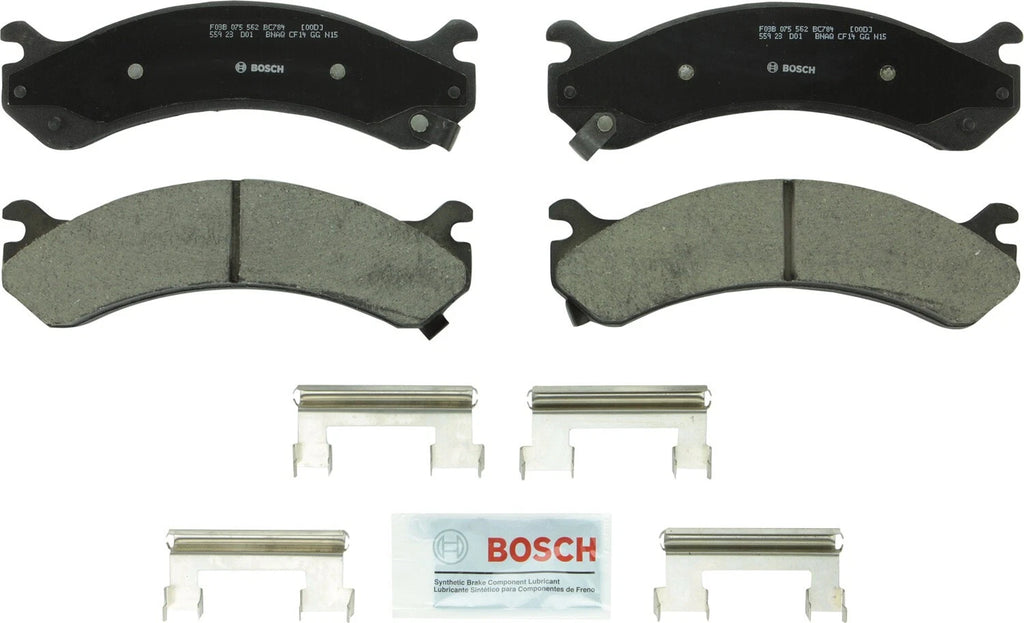 Front Brake Kit 305mm Drilled Rotors & Bosch Ceramic Pads for Silverado Sierra 1500 (2014–2023)