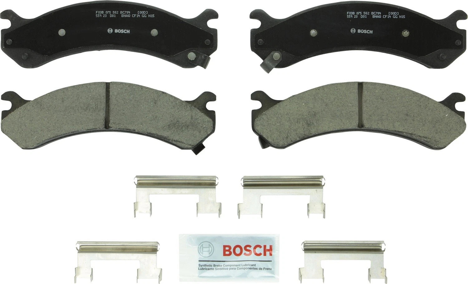 Front Brake Kit 305mm Drilled Rotors & Bosch Ceramic Pads for Silverado Sierra 1500 (2014–2023)